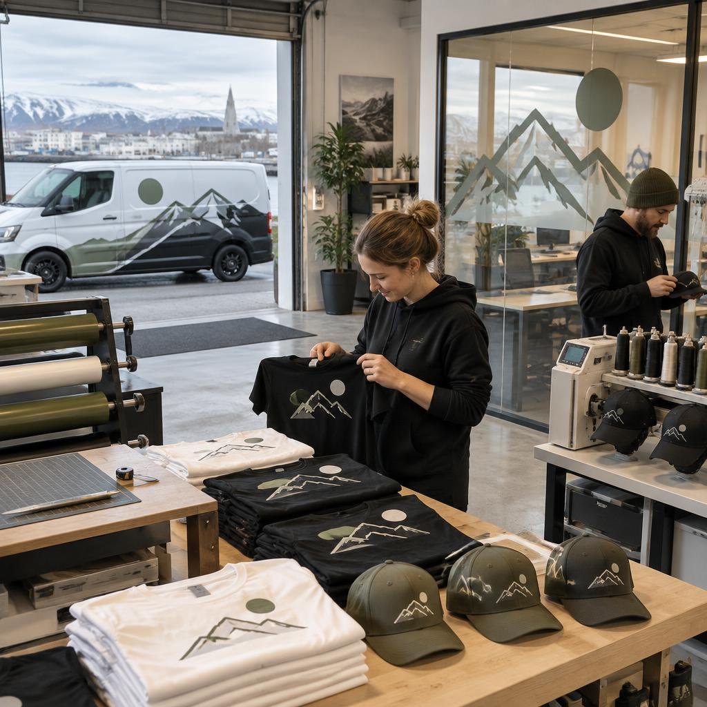 Verkstæði Dasar Merkinga í Reykjavík / Dasar Merkingar workshop in Reykjavik