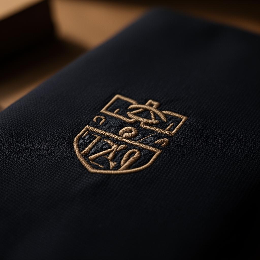 Premium embroidery on textile